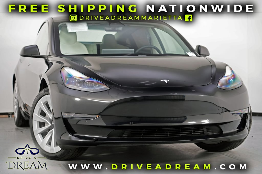 Used 2021 Tesla Model 3 Standard Range Plus Sedan