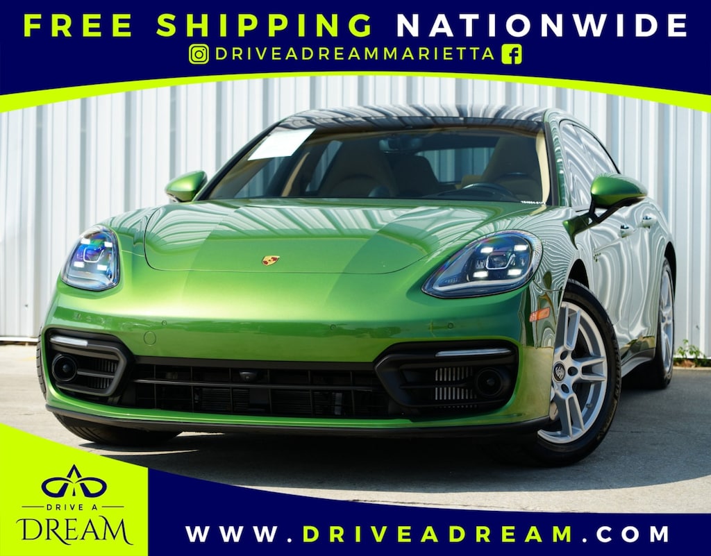 Used 2021 Porsche Panamera 4 E-Hybrid w/ Premium & Assistance Packages Wagon
