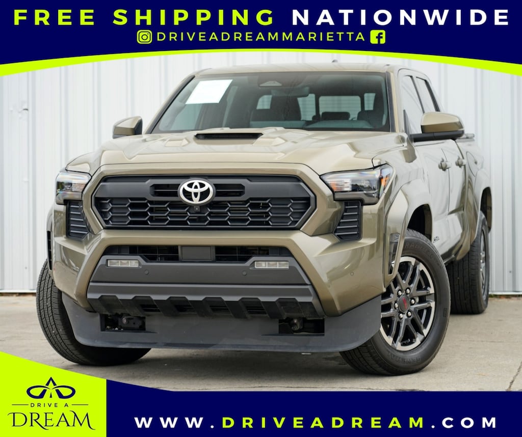 Used 2024 Toyota Tacoma 2WD TRD Sport w/ Premium Package Truck Double Cab