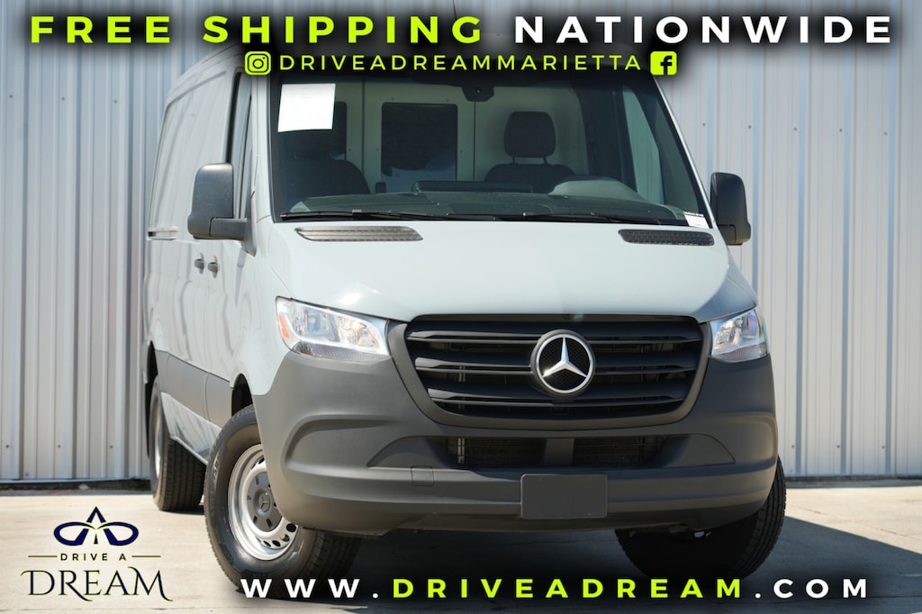 Used 2024 Mercedes-Benz Sprinter Crew Van w/ Driver Convenience & Comfort Packages Van