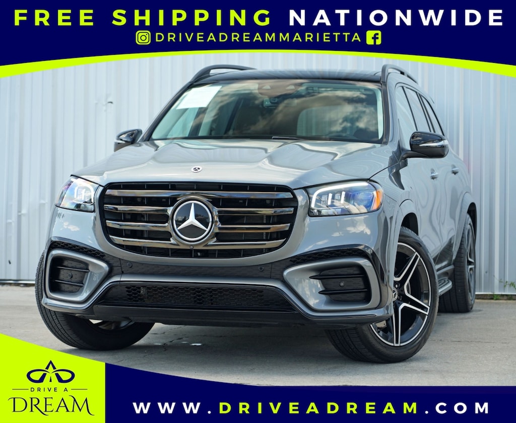 Used 2024 Mercedes-Benz GLS GLS 450 w/ AMG Line & Night Packages SUV
