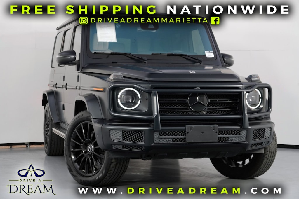 Used 2021 Mercedes-Benz G-Class G 550 w/ AMG Line & Night Packages SUV
