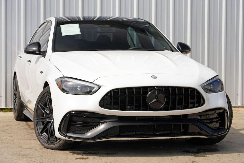 Used 2024 Mercedes-Benz C-Class AMG C 43 w/ AMG Night & Pinnacle Trim Packages Sedan