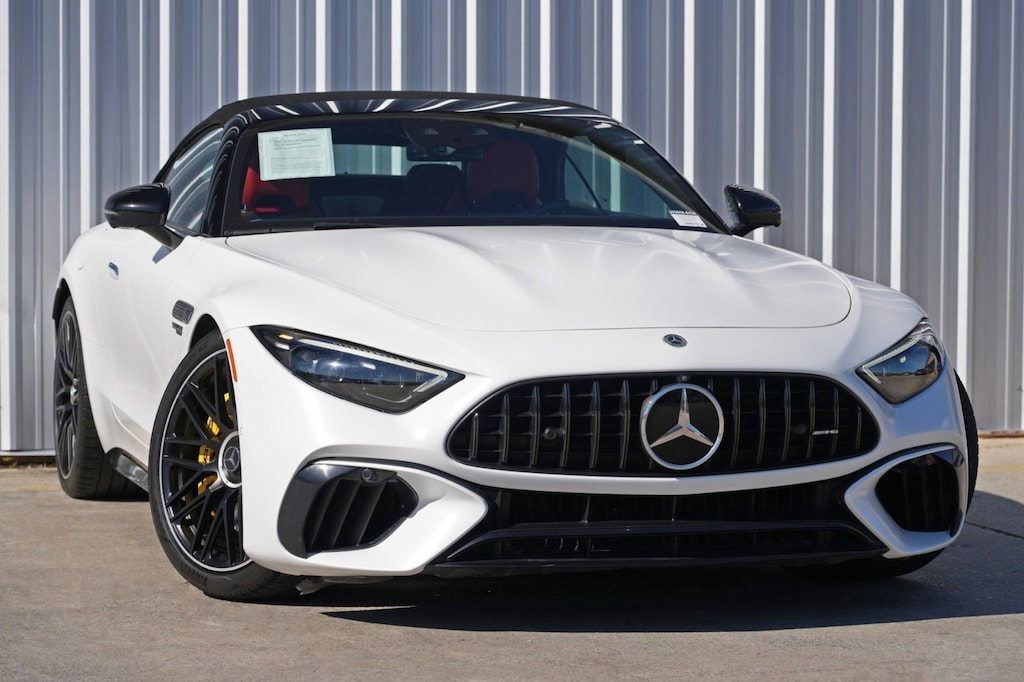 Used 2022 Mercedes-Benz SL AMG SL 55 w/ Performance, Driver Assist & AMG Nigh Convertible