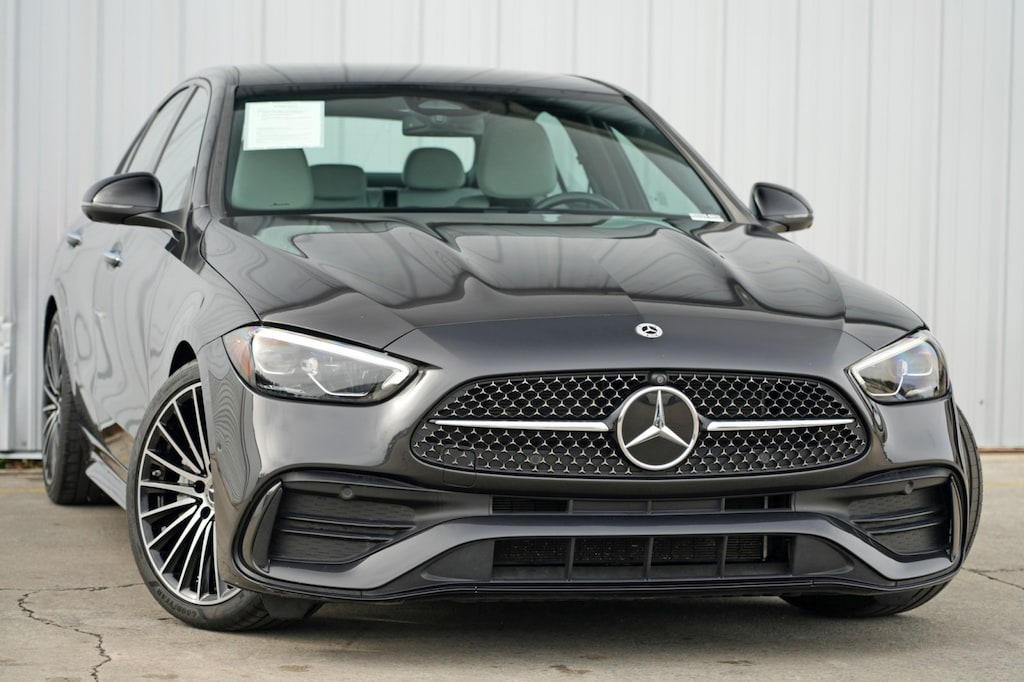 Used 2022 Mercedes-Benz C-Class C 300 w/ AMG Line, Night & Exclusive Trim Packages Sedan