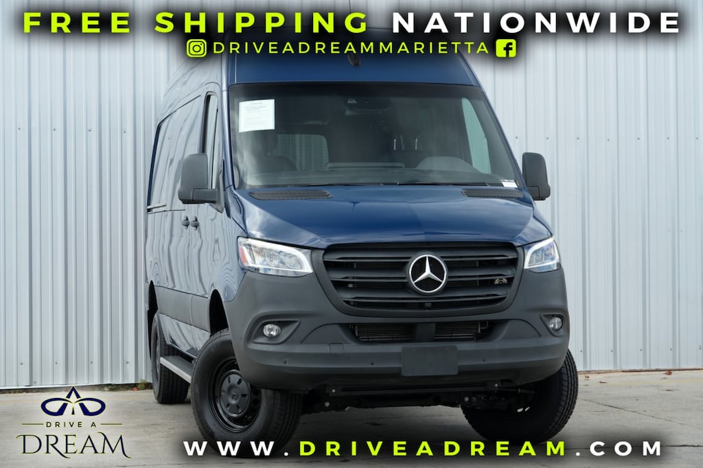 Used 2022 Mercedes-Benz Sprinter Crew Van w/ Premium Plus, Driver Convenience & Comfort Plus Van Crew Van