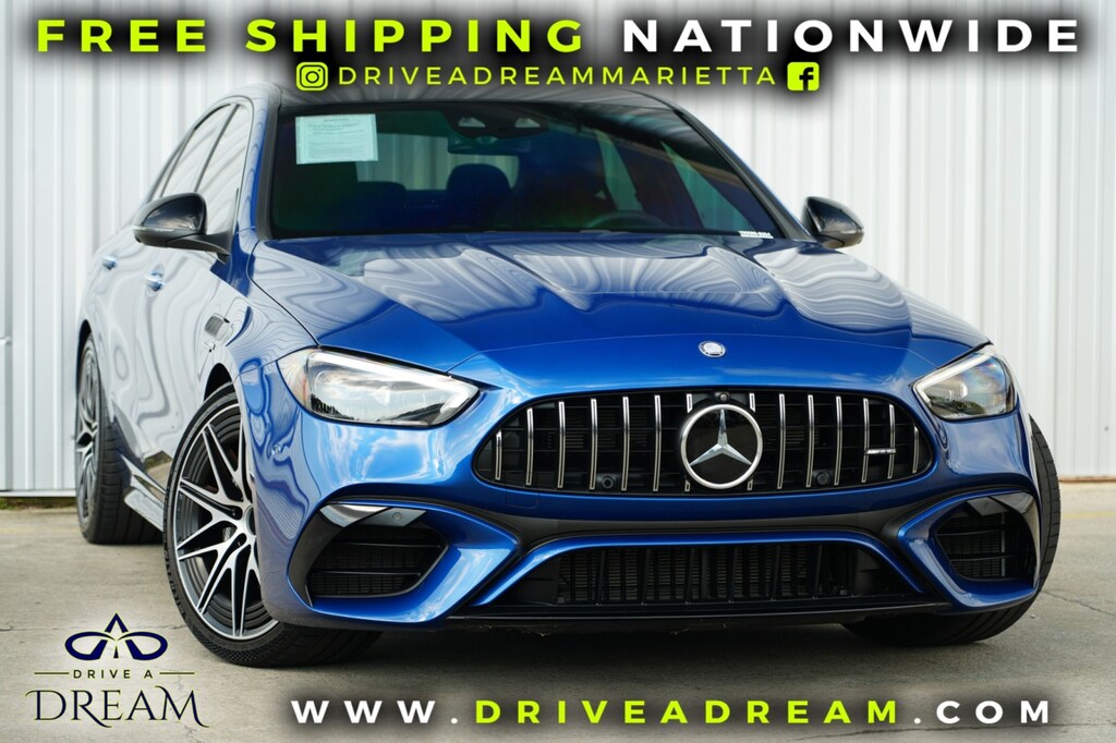 Used 2024 Mercedes-Benz C-Class AMG C 63 S E Performance w/ Driver Assist & AMG Ni Sedan