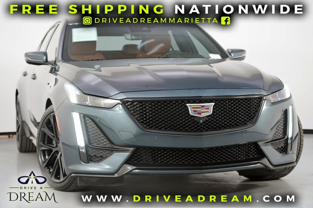 Used 2021 CADILLAC CT5 V-Series w/ Platinum, Premium & Driver Assist Pack Sedan