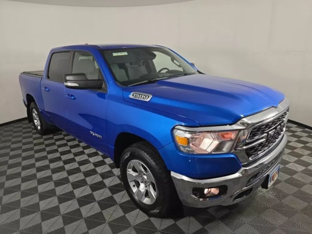 Used 2022 Ram 1500 Crew Cab Big Horn Pickup 4D 5 1/2 ft Pickup