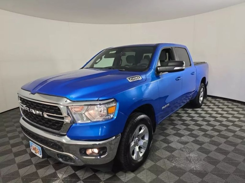 Used 2022 Ram 1500 Crew Cab Big Horn Pickup 4D 5 1/2 ft Pickup