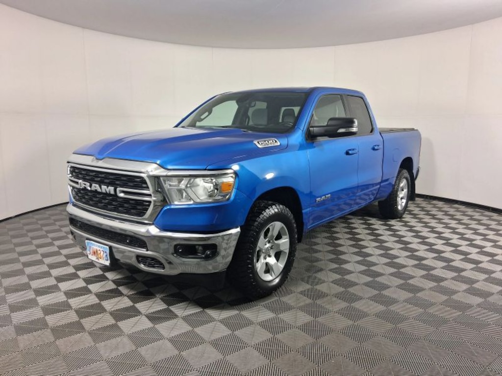 Used 2022 Ram 1500 Quad Cab Big Horn Pickup 4D 6 1/3 ft Pickup