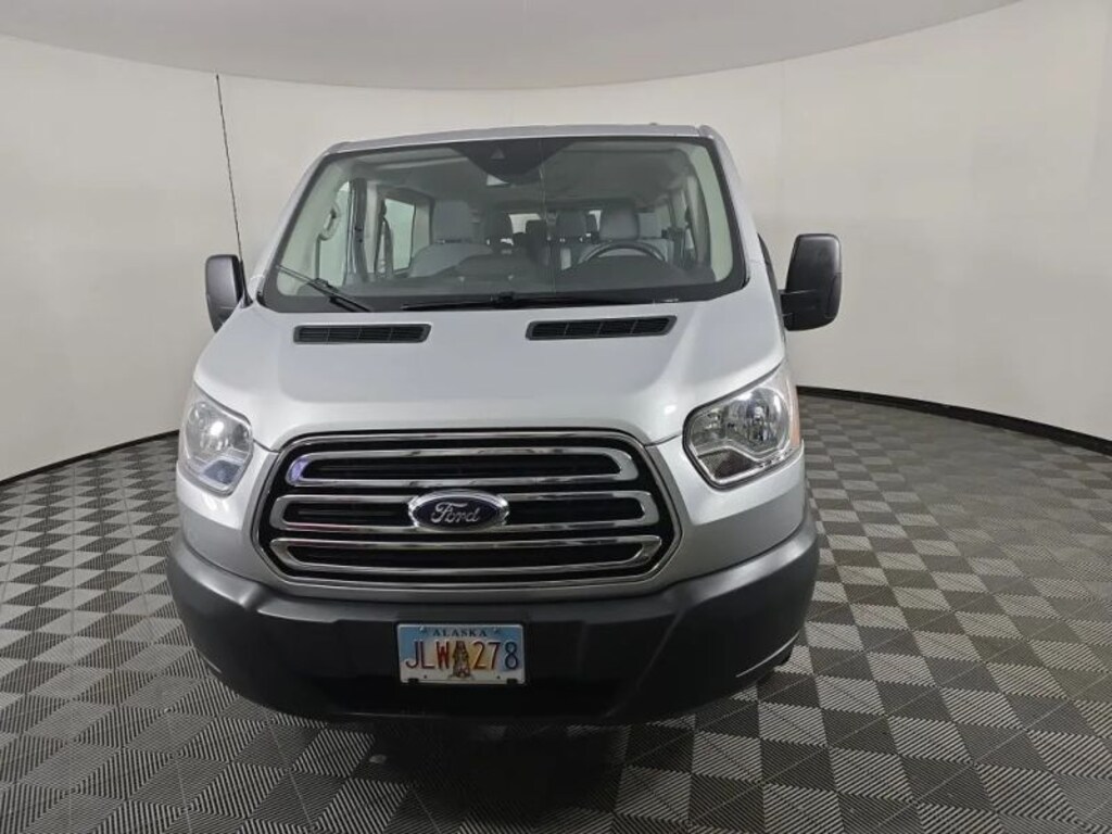 Used 2018 Ford Transit 350 Wagon XLT w/Low Roof w/Sliding Side Door Van 3D Passenger