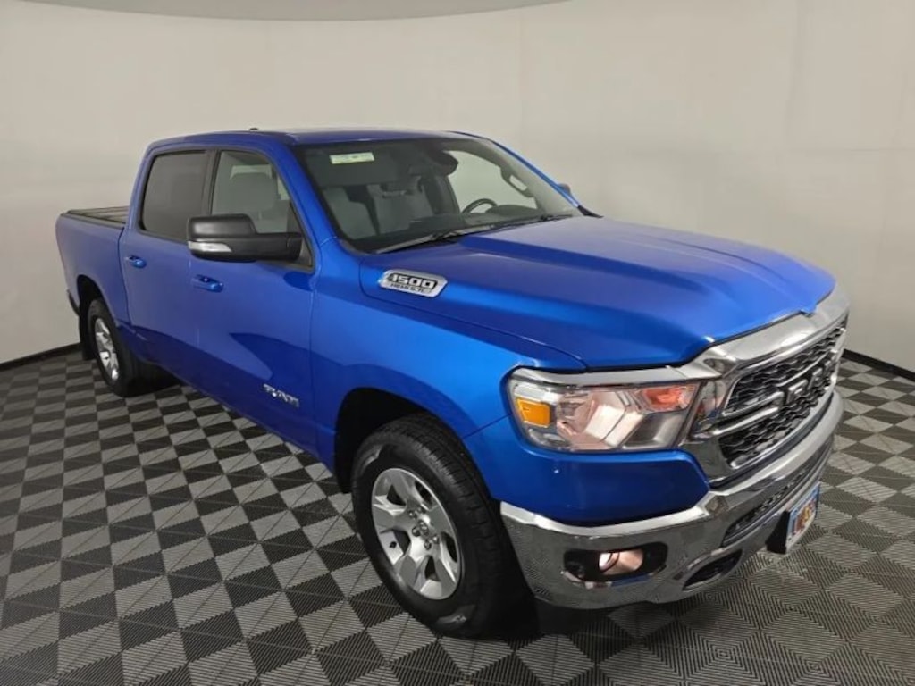 Used 2022 Ram 1500 Crew Cab Big Horn Pickup 4D 5 1/2 ft Pickup