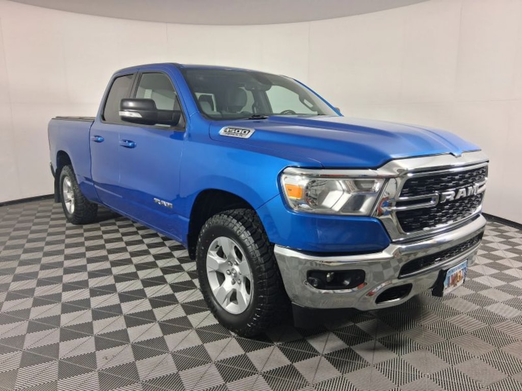 Used 2022 Ram 1500 Quad Cab Big Horn Pickup 4D 6 1/3 ft Pickup