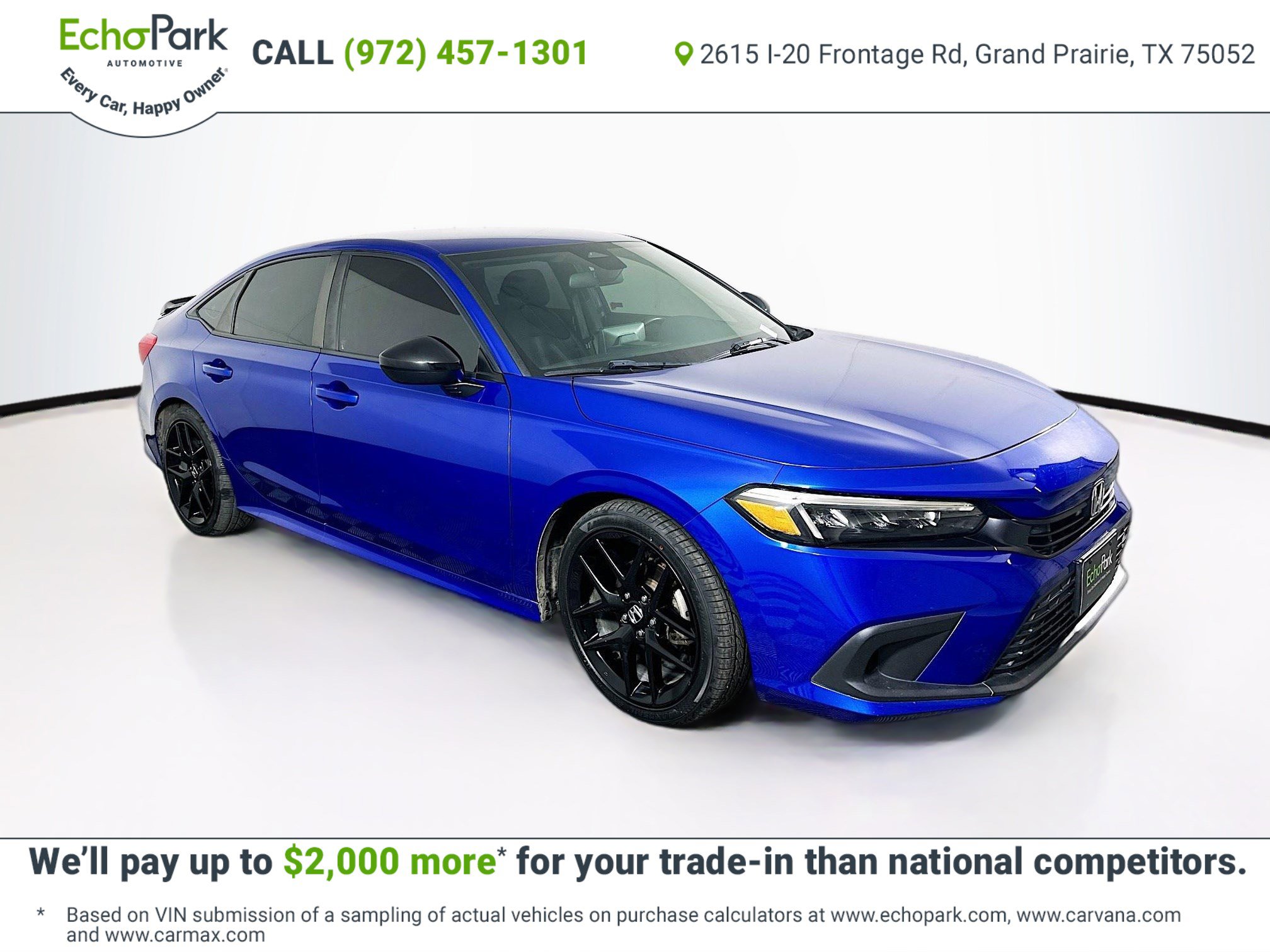 2022 Honda Civic Sport