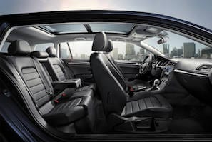 2018 Volkswagen Golf seating