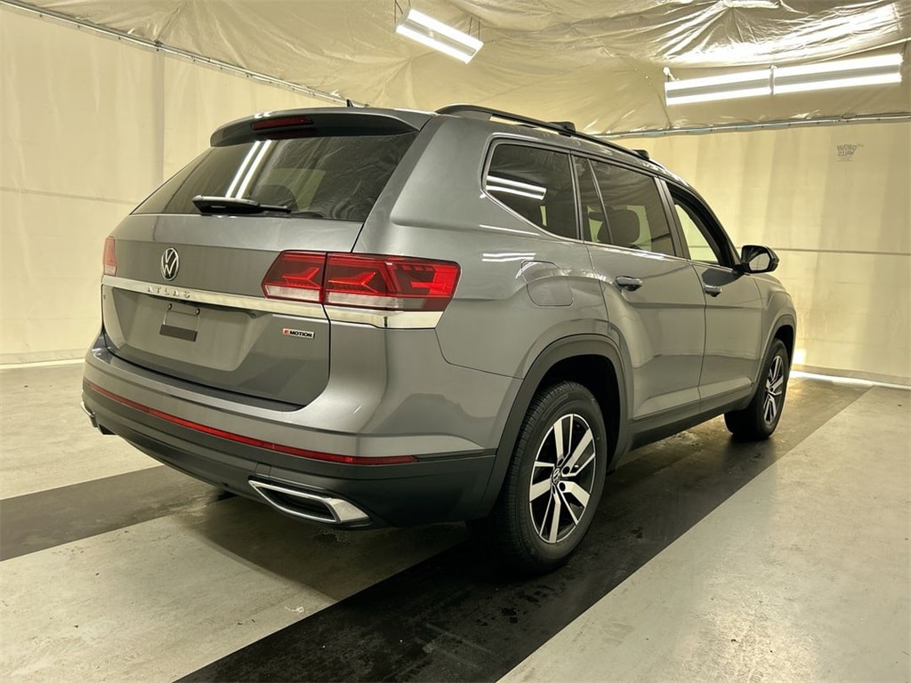 Certified 2022 Volkswagen Atlas SE with VIN 1V2LP2CA5NC554535 for sale in Cicero, NY