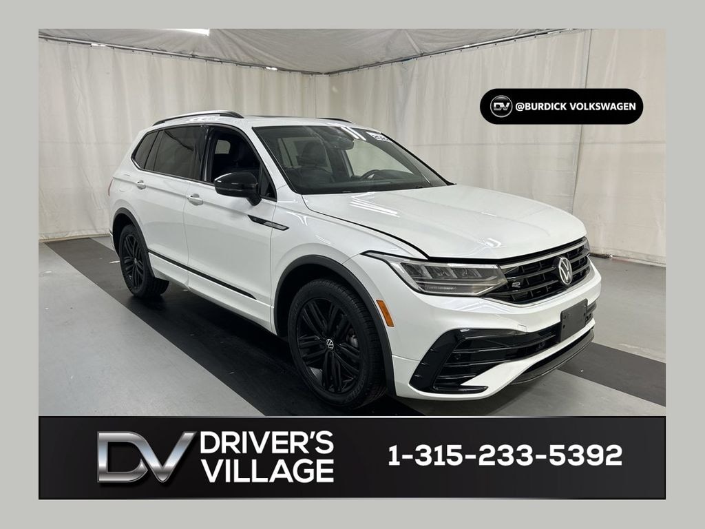 Certified 2022 Volkswagen Tiguan 2.0T SE R-Line Black SUV