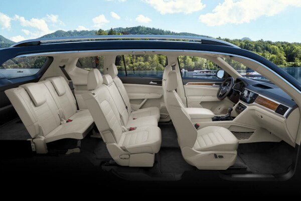 2018 Volkswagen Atlas seating