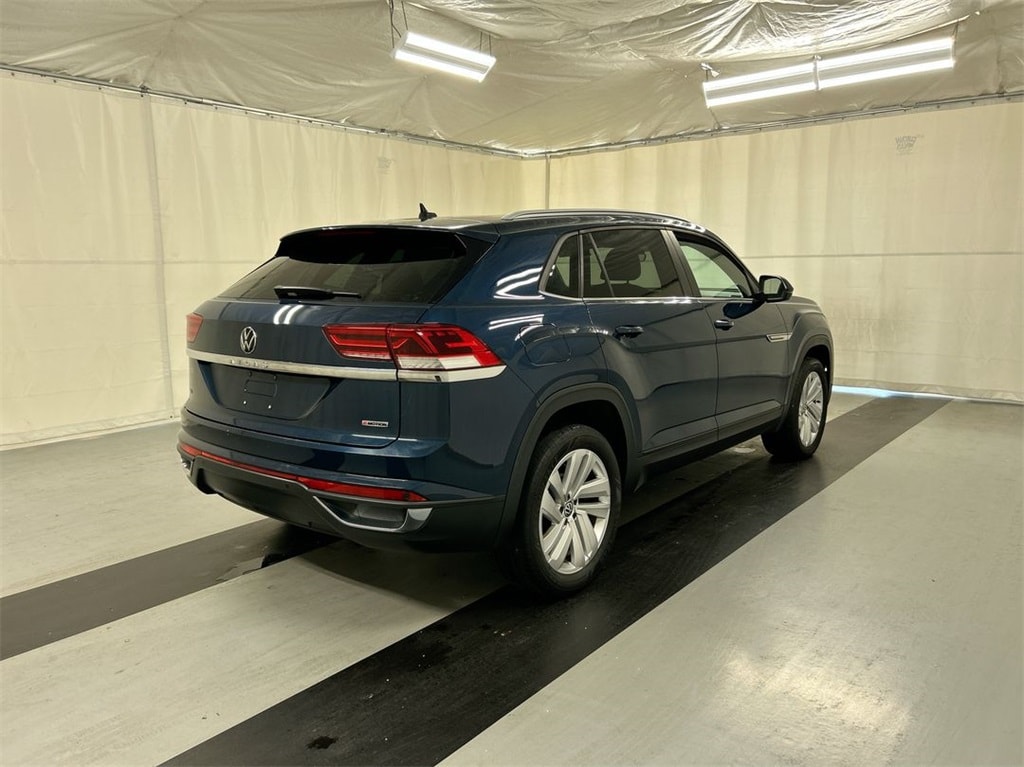 Certified 2020 Volkswagen Atlas Cross Sport SE w/Tech with VIN 1V26C2CA2LC206956 for sale in Cicero, NY
