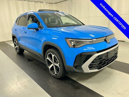 Featured Certified Pre-Owned 2025 Volkswagen Taos 1.5T SEL SUV for sale in Cicero, NY for Sale in Cicero, NY