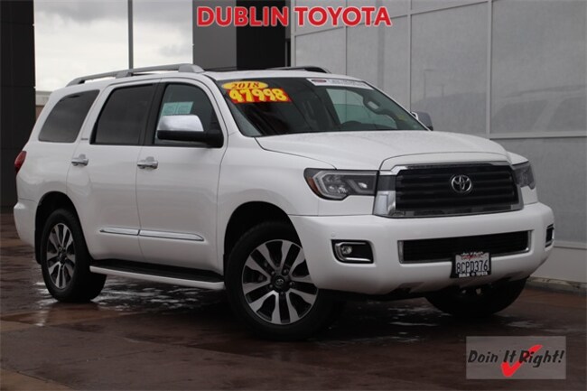 Used 2018 Toyota Sequoia Limited For Sale In Dublin Ca