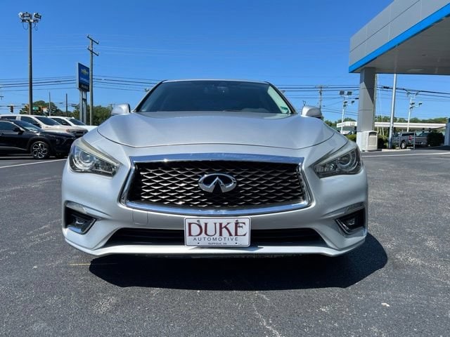 Used 2018 INFINITI Q50 LUXE with VIN JN1EV7AR2JM430249 for sale in Suffolk, VA