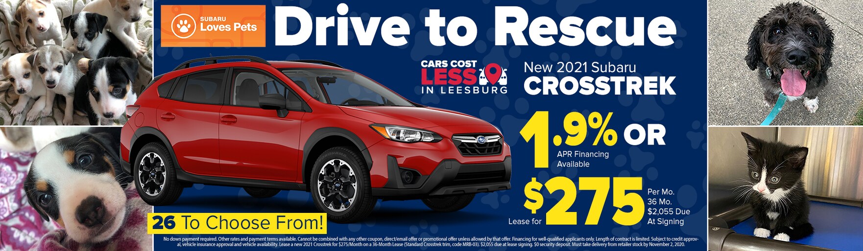 New and Used Jeep, RAM, Kia, Subaru and Chrysler dealership in Leesburg