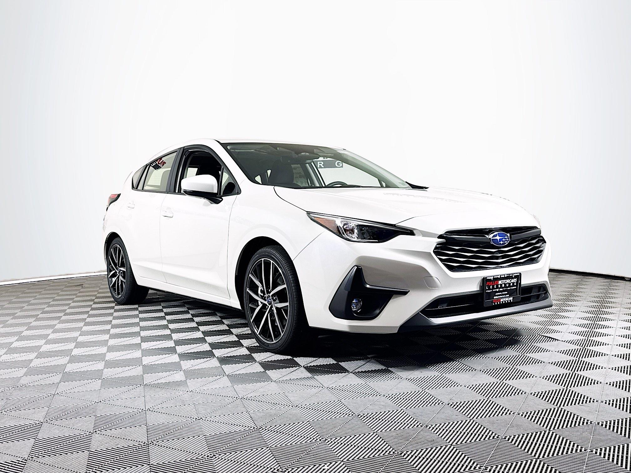 Crystal White Pearl 2025 Subaru Impreza Sport AWD Wagon All-Wheel Drive Continuously Variable Transmission