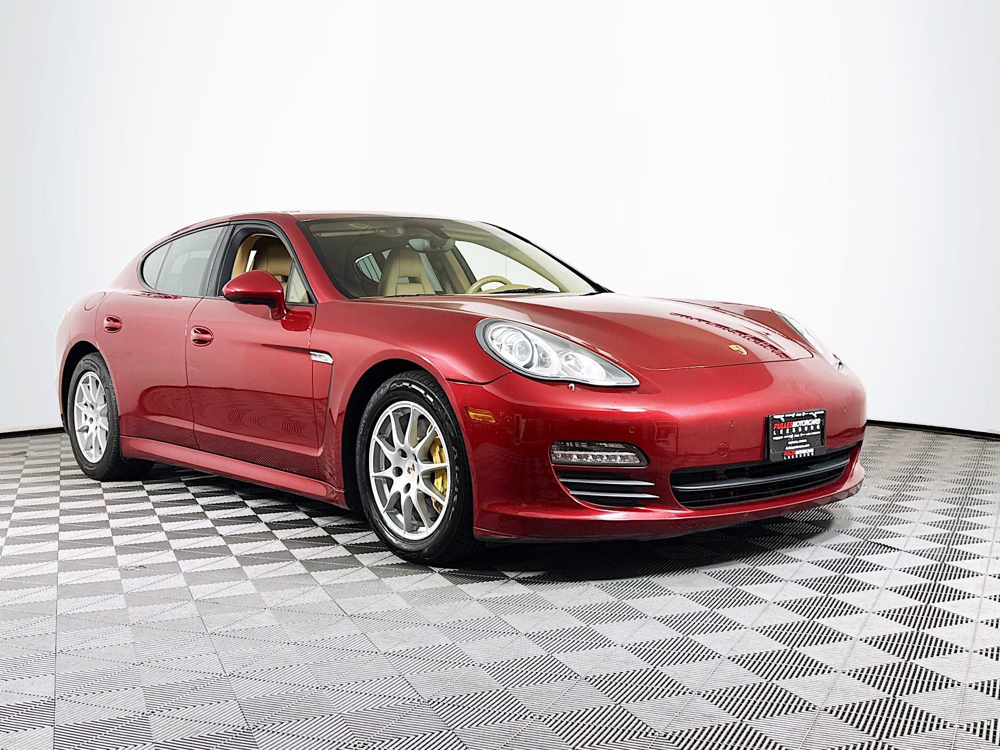 Carmine Red 2013 Porsche Panamera 4 Sedan All-Wheel Drive 7-Speed Automatic