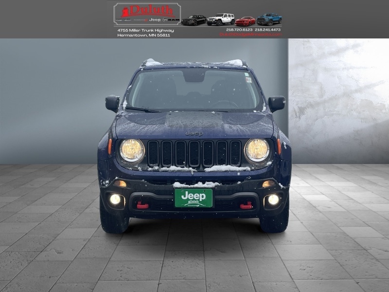 Used 2018 Jeep Renegade Trailhawk with VIN ZACCJBCB4JPG73372 for sale in Hermantown, Minnesota