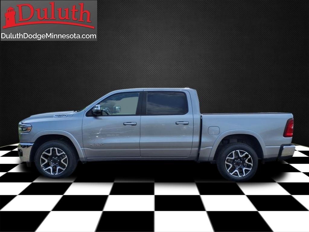 Certified 2025 RAM Ram 1500 Pickup Laramie with VIN 1C6SRFJP0SN589349 for sale in Duluth, Minnesota