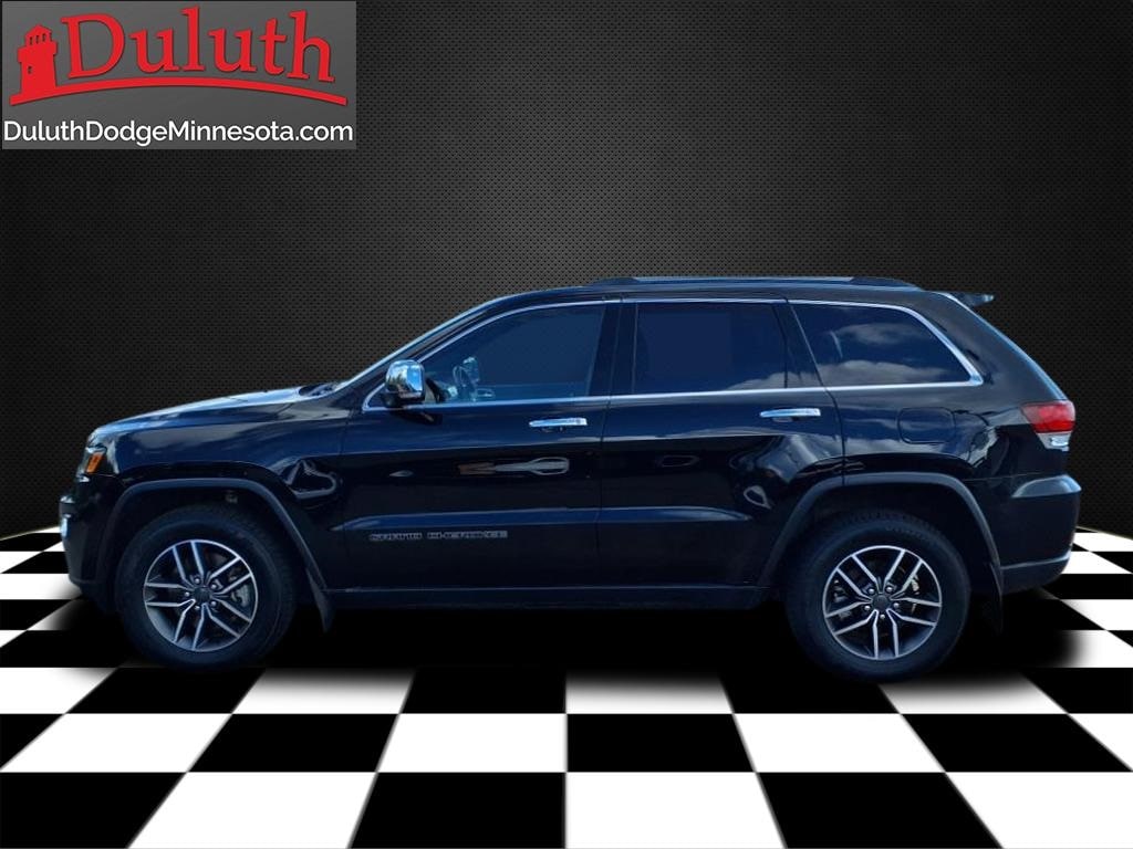 Certified 2021 Jeep Grand Cherokee Limited with VIN 1C4RJFBG8MC674581 for sale in Hermantown, Minnesota