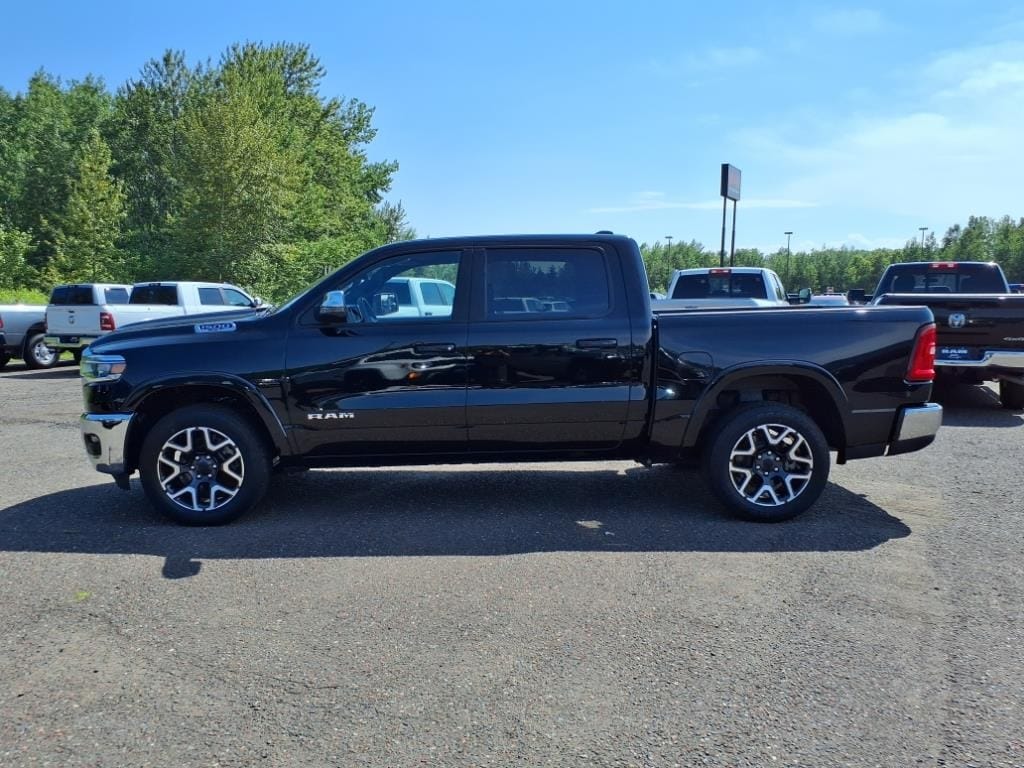 Certified 2025 RAM Ram 1500 Pickup Laramie with VIN 1C6SRFJP4SN562476 for sale in Hermantown, Minnesota
