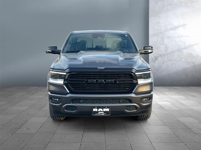 Used 2021 RAM Ram 1500 Pickup Laramie with VIN 1C6SRFJT5MN604119 for sale in Hermantown, Minnesota