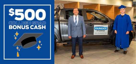 Ford Drives U College Grad Program At Dundee Ford Discount Specials