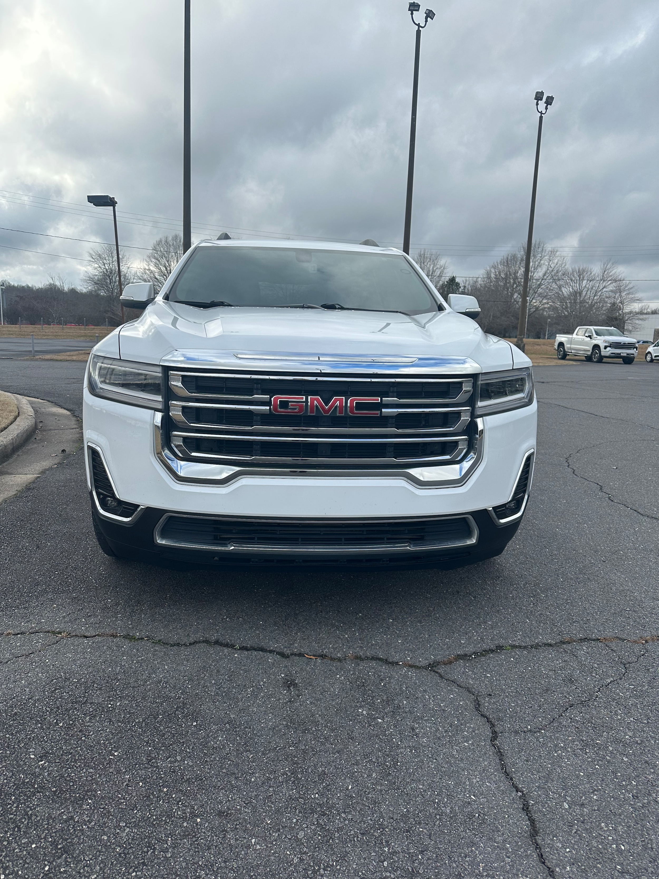 Used 2020 GMC Acadia SLT with VIN 1GKKNML45LZ231884 for sale in York, SC