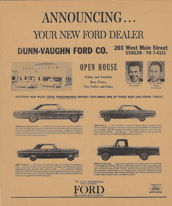 Dunn Ford Stigler Ok - Greatest Ford