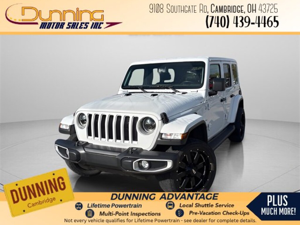 Used 2021 Jeep Wrangler Unlimited Sahara