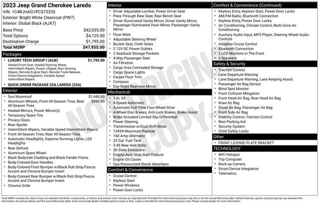 2023 Jeep Grand Cherokee Laredo - Photo 26