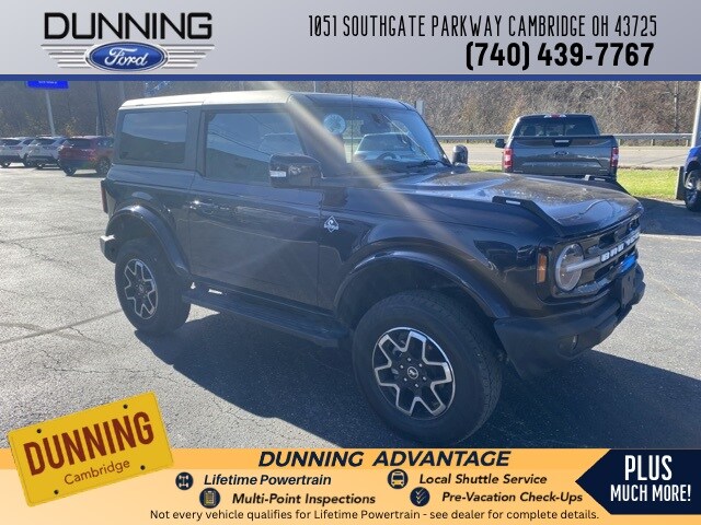 Used 2021 Ford Bronco Outer Banks Advanced SUV for Sale in Cambridge, OH