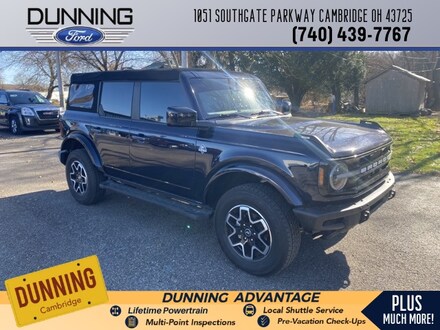Used 2021 Ford Bronco Outer Banks Advanced SUV for Sale in Cambridge, OH