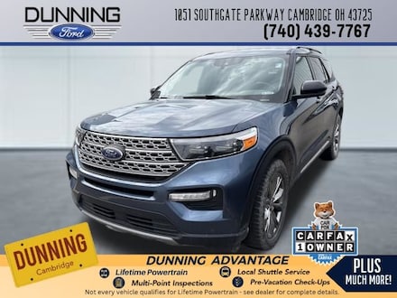 Used 2020 Ford Explorer Limited SUV for Sale in Cambridge, OH