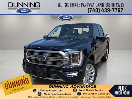 Used 2022 Ford F-150 Limited Truck for Sale in Cambridge, OH