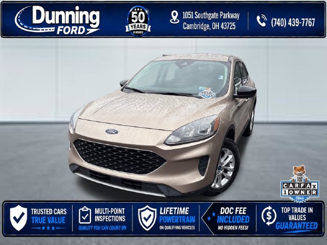 Used 2020 Ford Escape SE with VIN 1FMCU9G69LUC33450 for sale in Cambridge, OH
