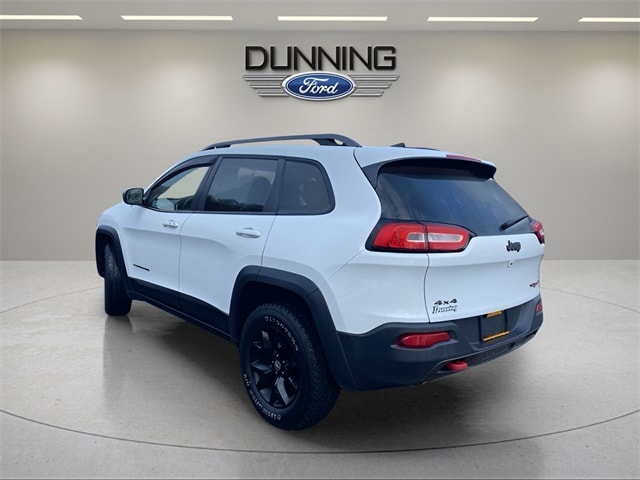 Used 2016 Jeep Cherokee Trailhawk with VIN 1C4PJMBB7GW246844 for sale in Cambridge, OH