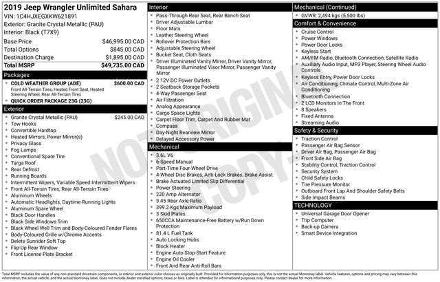 2019 Jeep Wrangler Unlimited Sahara - Photo 7