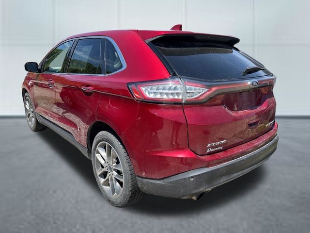 Used 2015 Ford Edge Titanium with VIN 2FMPK4K98FBB80407 for sale in Cambridge, OH