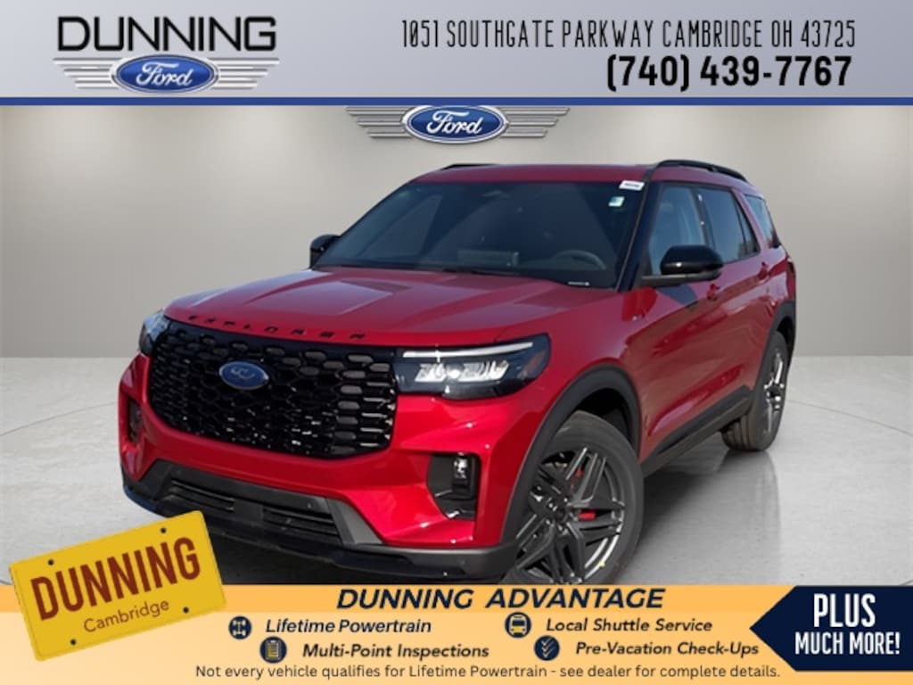 New 2026 Ford Explorer ST-Line SUV
