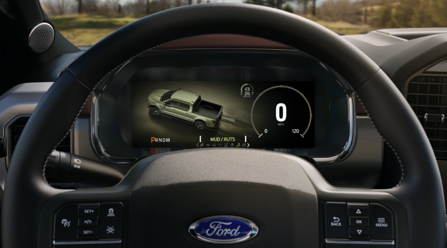 New Ford F-150 Interior tech panel